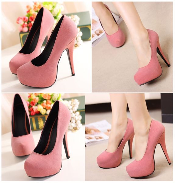 Sapato Pink Salto