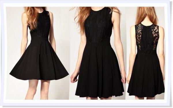Vestido Renda S/ Manga